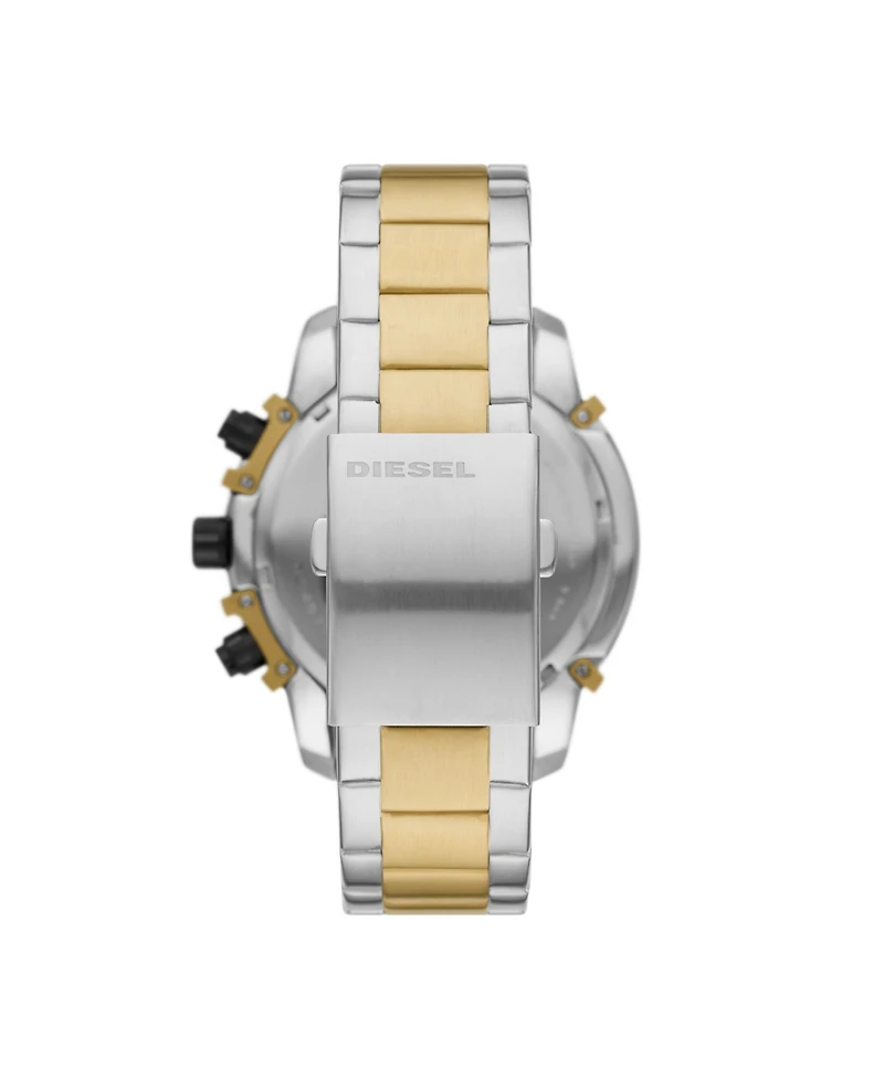 Diesel Men's Griffed Chronograph Two-Tone Stainless Steel Bracelet Watch, 48mm