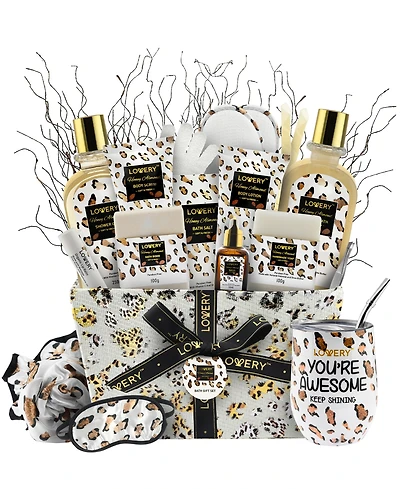 Lovery 21-Pc. Honey Almond Home Spa Body Care Gift Set
