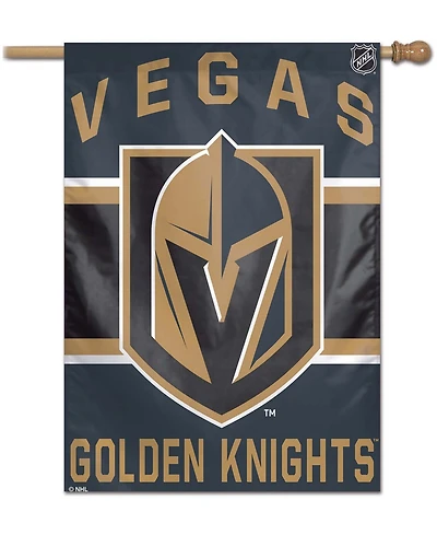 Multi Vegas Golden Knights 28" x 40" Wordmark Single-Sided Vertical Banner
