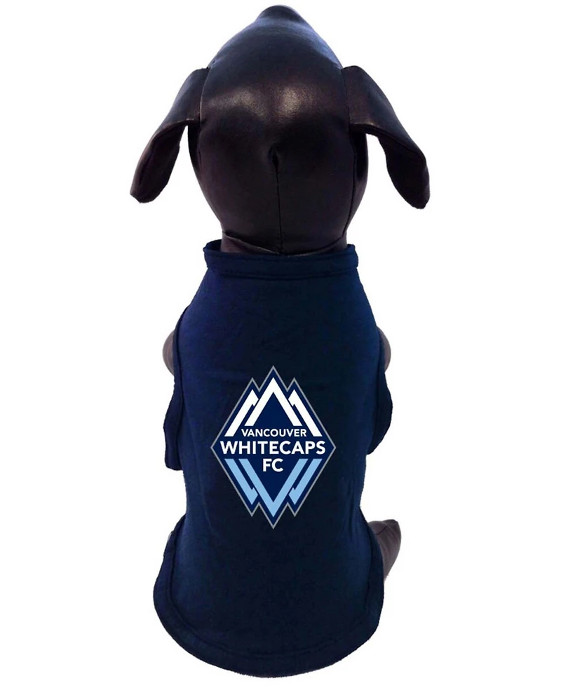 Blue Vancouver Whitecaps Fc Pet T-shirt