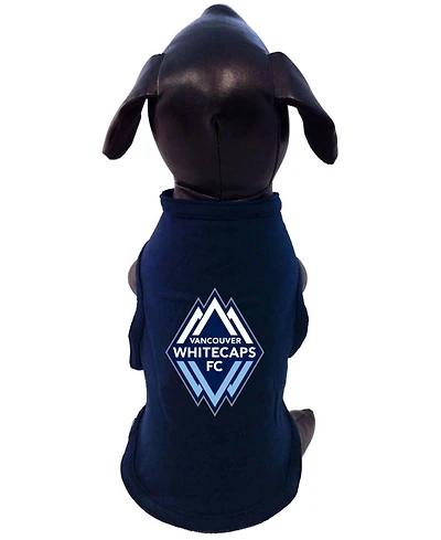 Blue Vancouver Whitecaps Fc Pet T-shirt