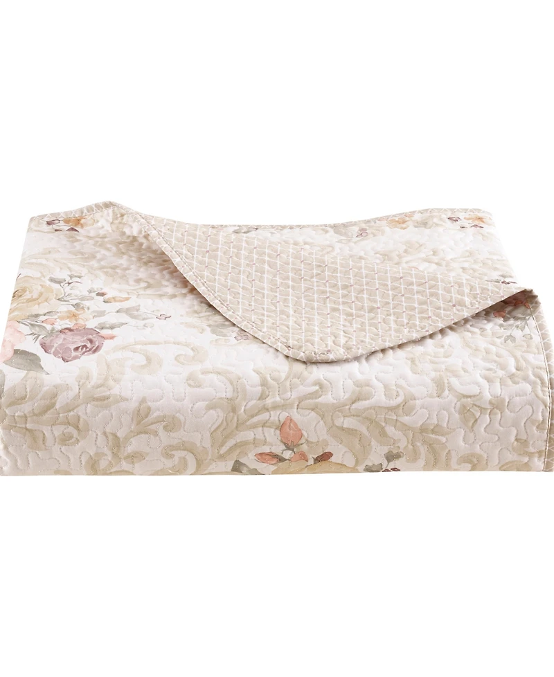 Royal Court Chardonnay 3-Pc. Quilt Set, Full/Queen