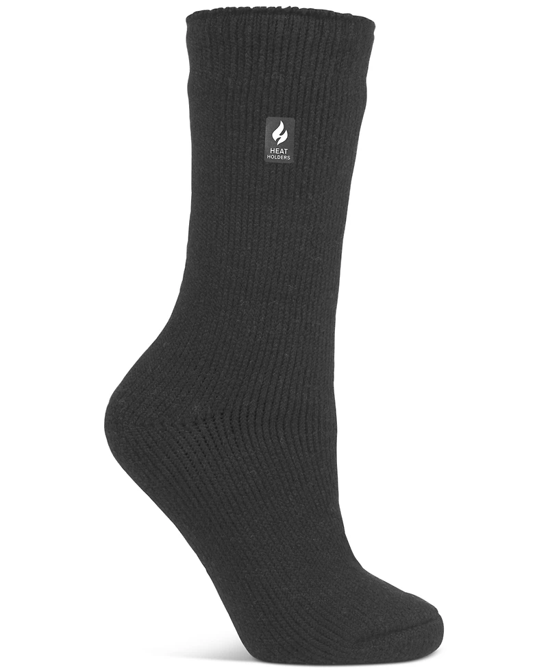 Heat Holders Women's Lite Dahlia Solid Crew Socks