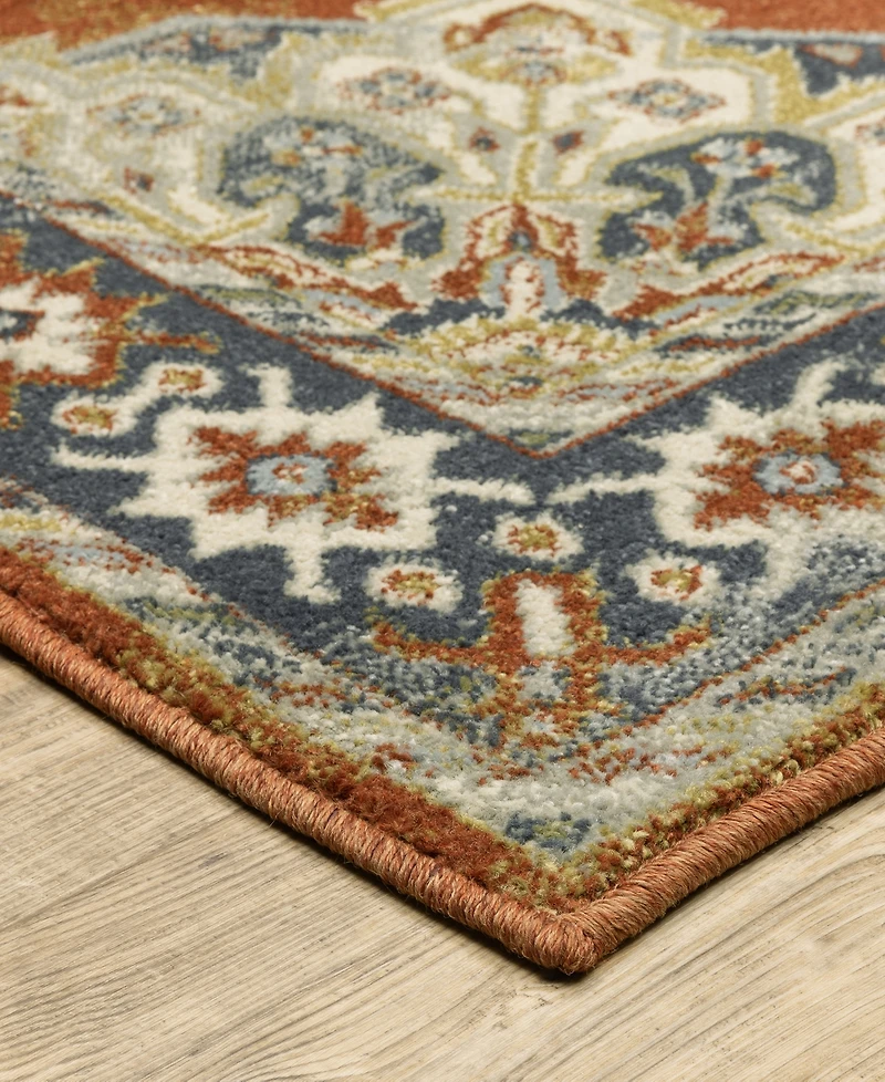 Oriental Weavers Branson BRA04 7'10" x 10' Area Rug