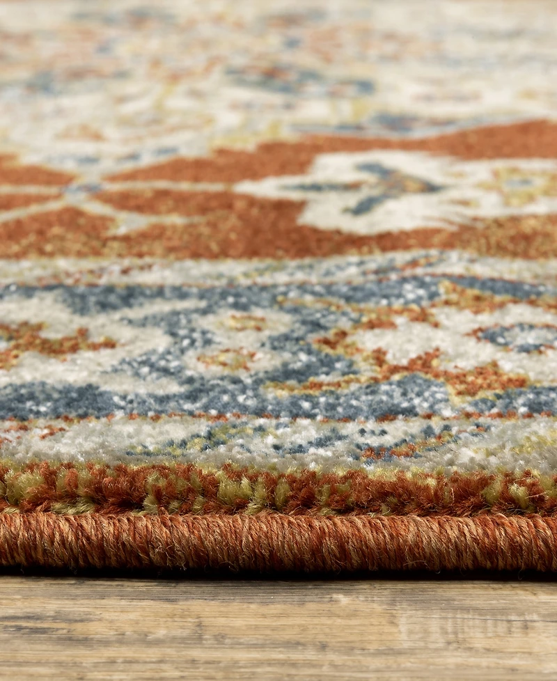 Oriental Weavers Branson BRA04 6'7" x 9'2" Area Rug