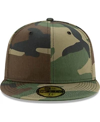 Men's New Era Camo Blank 59FIFTY Fitted Hat
