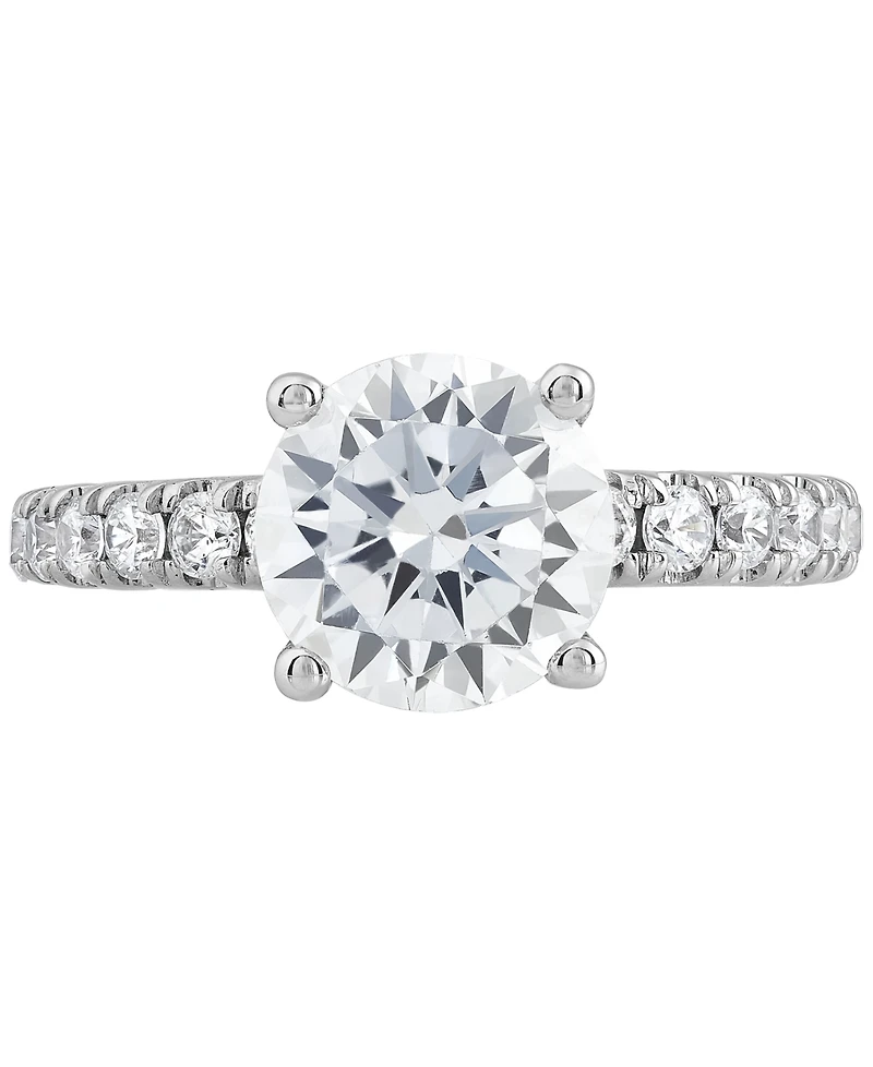 Grown With Love Igi Certified Lab Diamond Engagement Ring (3 ct. t.w.) 14k White Gold or &