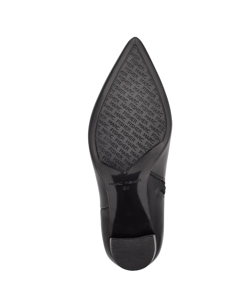 Marc Fisher Women's Glorena Block Heel Dress Booties