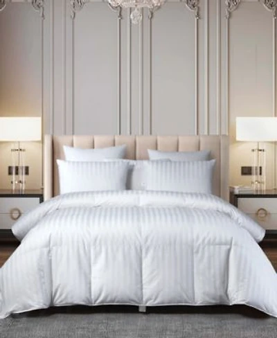Beautyrest Hungarian Goose Down All Season Damask Stripe Comforters