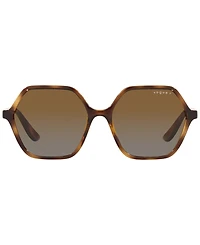 Vogue Women's Polarized Sunglasses, VO5361S 55