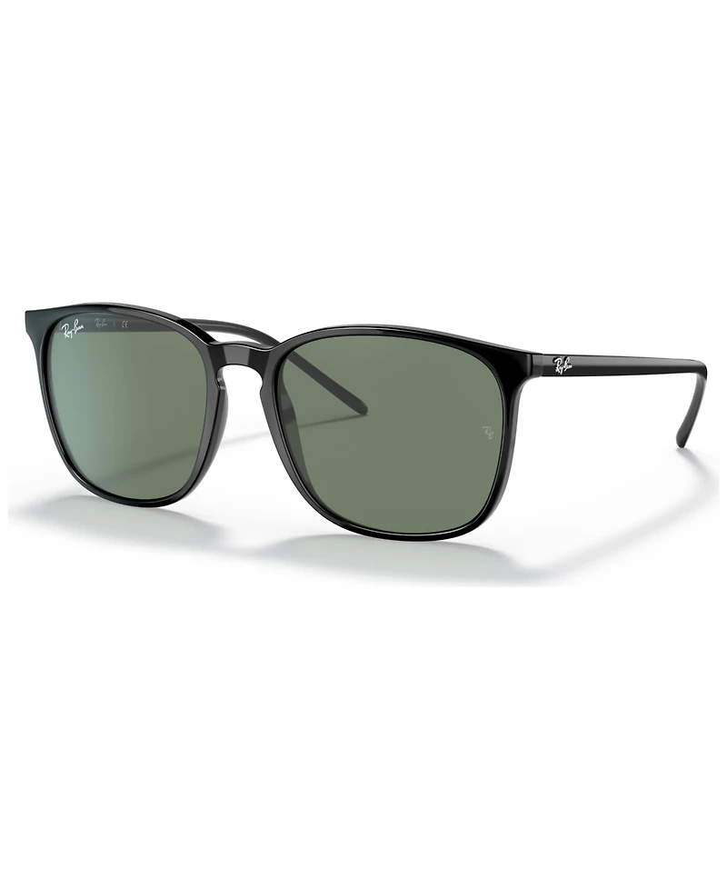 Ray-Ban Men's Low Bridge Fit Sunglasses, RB4387F 55