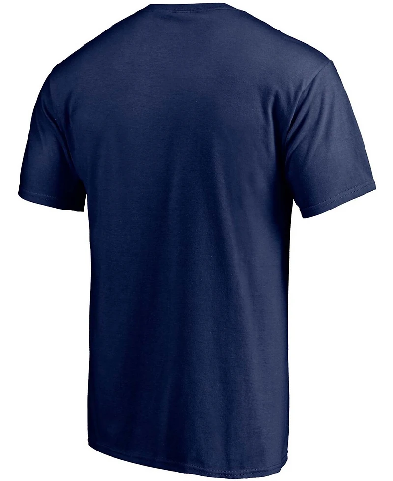 Men's Navy New York Yankees Hometown World Series Titles T-shirt