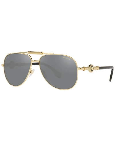 Versace Unisex Polarized Sunglasses, VE2236