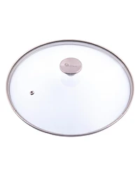 Victoria Glass Lid with Stainless Steel Knob for 13" Skillet