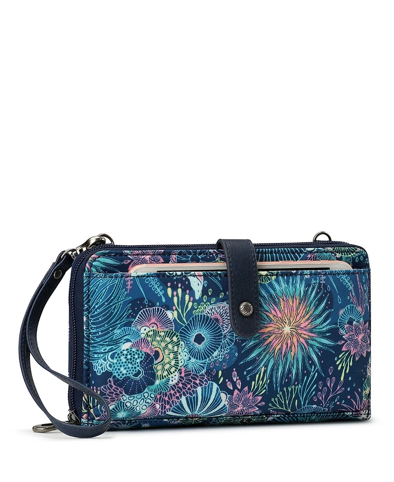 Women's Recycled Ecotwill Smartphone Crossbody Wallet