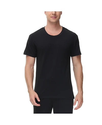 Ink + Ivy Heat retaining Crew neck contrast Short Sleeve Pajama Tee
