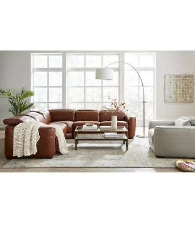 Lexanna Leather Sectional Collection Created For Macys