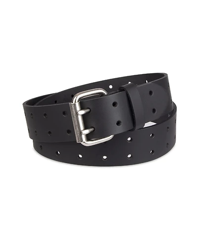 Dickies Men's Casual Double Prong Roller Buckle Belt
