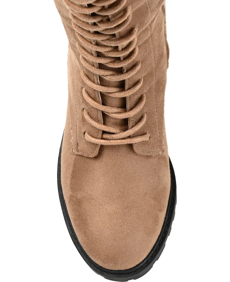 Journee Collection Women's Jenicca Lace Up Boots