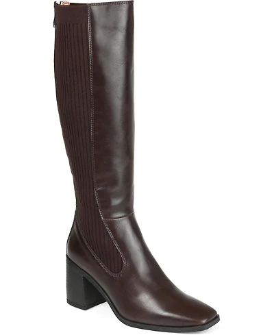 Journee Collection Women's Winny Extra Wide Calf Boots