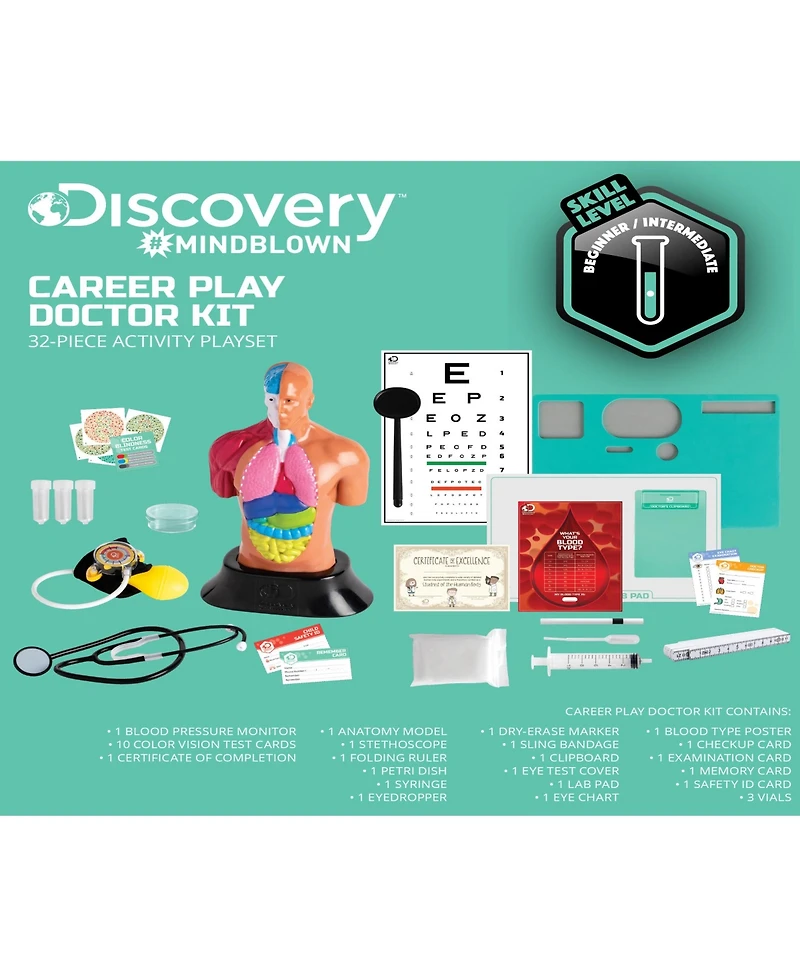 Discovery #Mindblown Career Play Doctor Kit