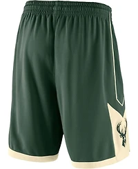 Men's Green 2019/20 Milwaukee Bucks Icon Edition Swingman Shorts