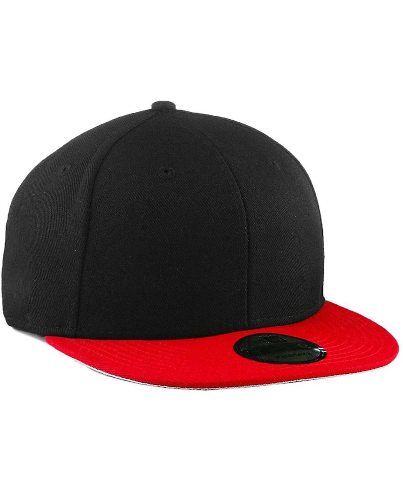 Men's Black, Red Custom 9FIFTY Adjustable Hat