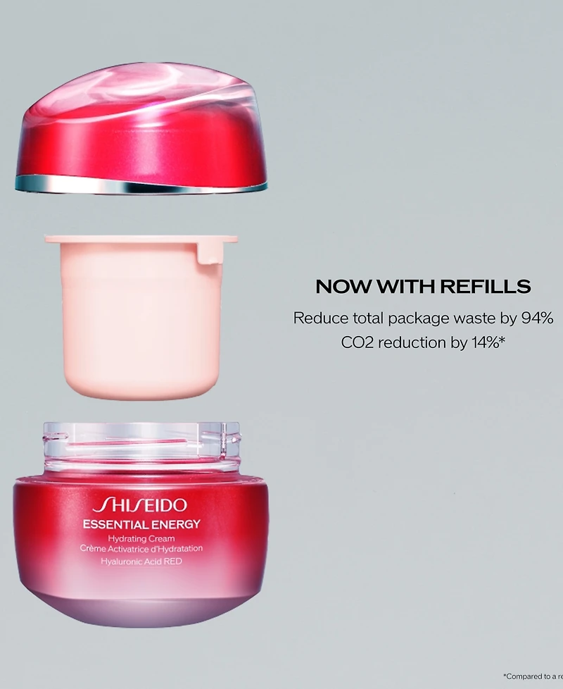 Shiseido Essential Energy Hydrating Cream Refill, 1.7 oz.