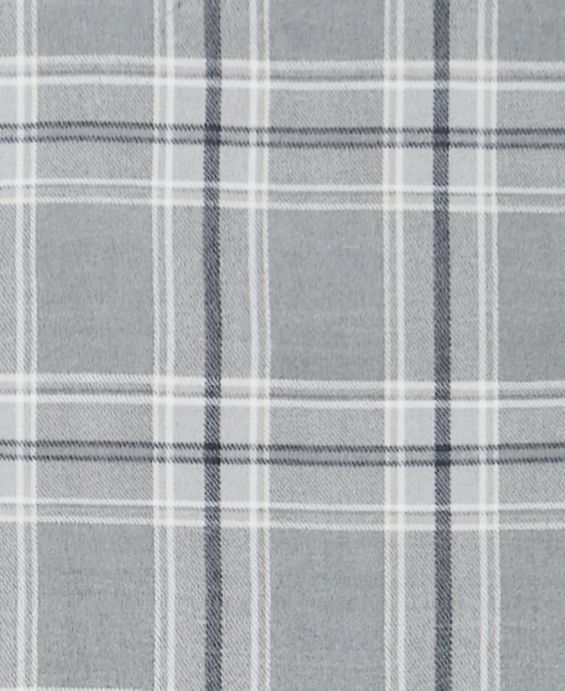 Cannon Cozy Teddy Plaid Blanket, Full/Queen