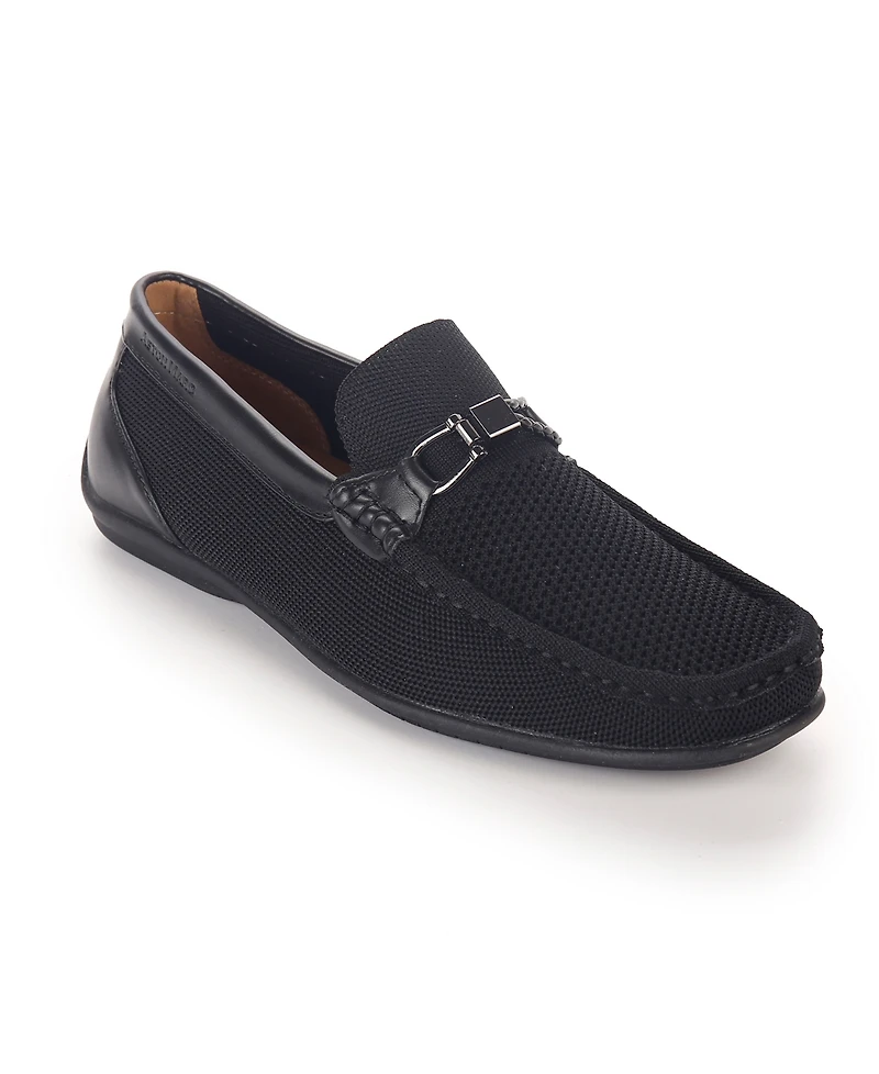 Aston Marc Men's Knit Driving Shoe Loafers