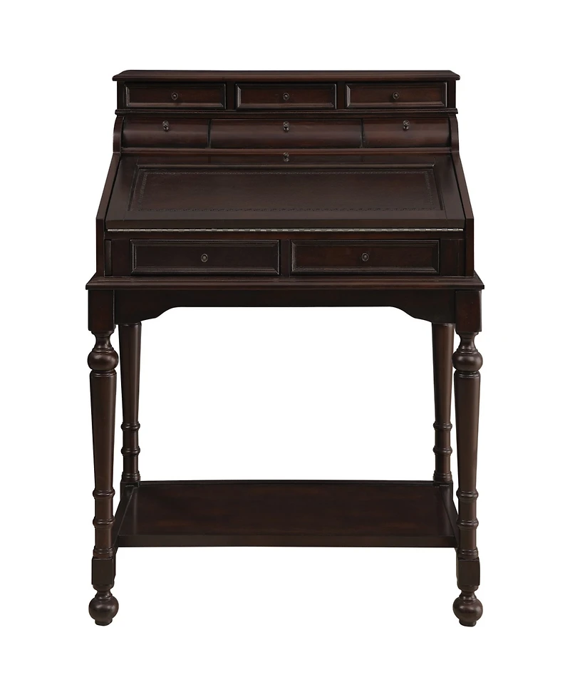 Milo 10-Drawer Secretary Desk
