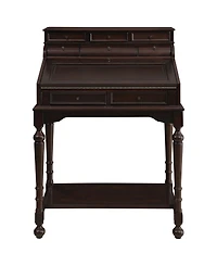 Milo 10-Drawer Secretary Desk