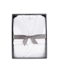 Hotel Collection Cotton Boxed Waffle Textured Bath Robe, Exclusively at Macy's