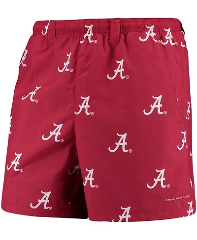 Men's Crimson Alabama Tide Backcast Ii Omni-Shade Hybrid Shorts