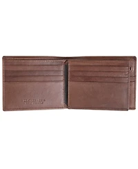 Men's Bellagio Collection Center Wing Bifold Wallet with Coin Pocket