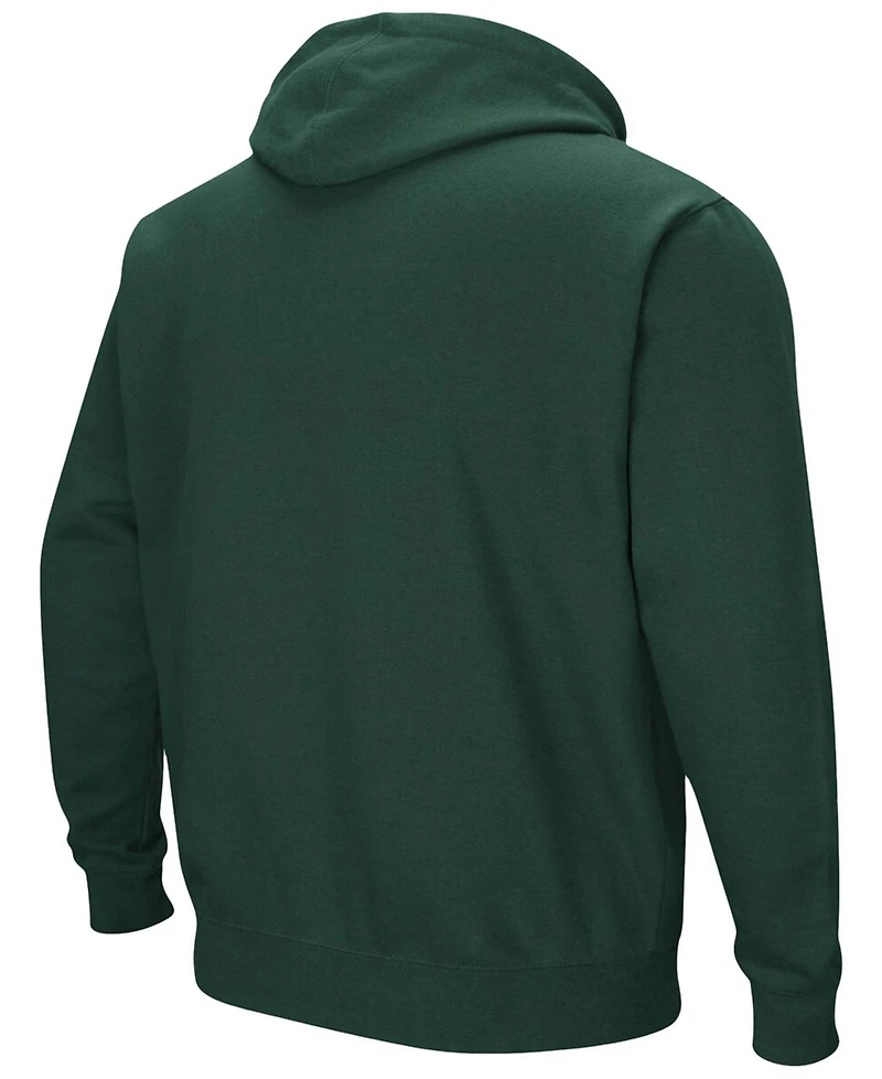 Men's Green Michigan State Spartans Arch Logo 3.0 Pullover Hoodie