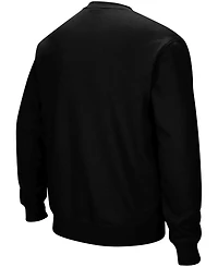 Colosseum Men's Florida State Seminoles Arch & Logo Tackle Twill Pullover Sweatshirt