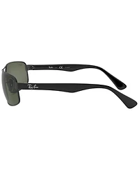 Ray-Ban Men's Polarized Sunglasses, RB3445 64