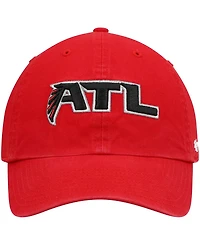 Men's Red Atlanta Falcons Clean Up Alternate Adjustable Hat