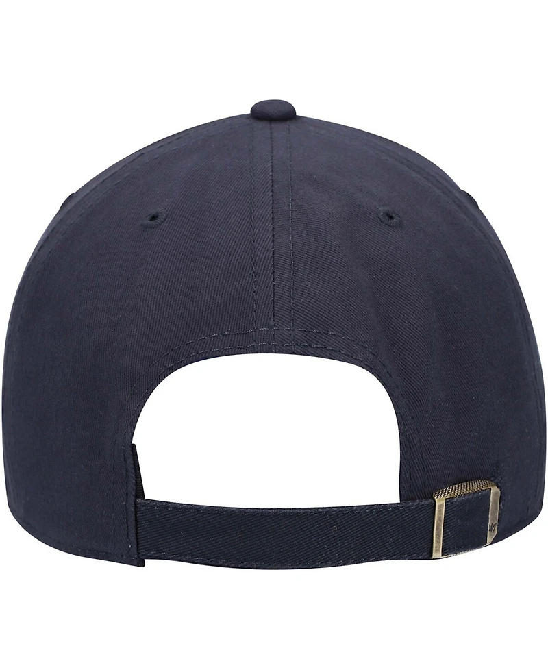 Women's Navy Detroit Tigers Team Miata Clean Up Adjustable Hat