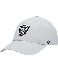 Men's Gray Las Vegas Raiders Secondary Clean Up Adjustable Hat