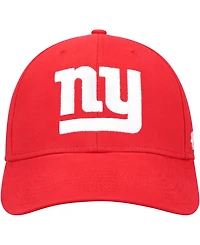 Boys Red New York Giants Basic Secondary Mvp Adjustable Hat