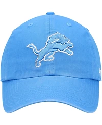 Boys Blue Detroit Lions Logo Clean Up Adjustable Hat