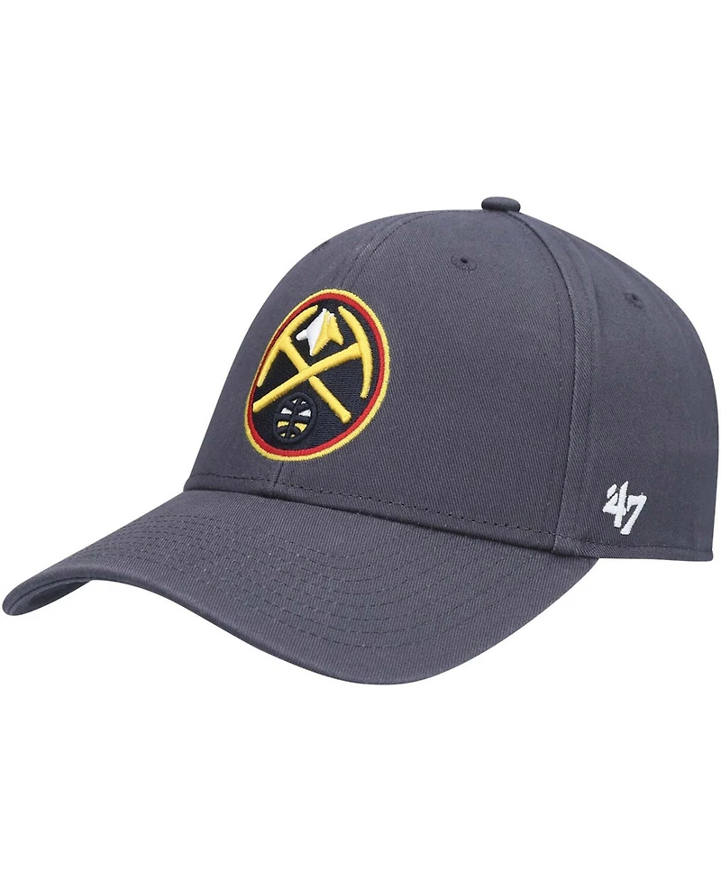 Men's Charcoal Denver Nuggets Legend Mvp Adjustable Hat