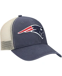 Men's Navy New England Patriots Flagship Mvp Snapback Hat