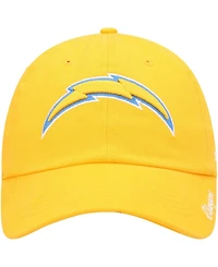 Women's Gold-Tone Los Angeles Chargers Miata Clean Up Secondary Logo Adjustable Hat