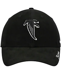 Women's Black Atlanta Falcons Miata Clean Up Legacy Adjustable Hat