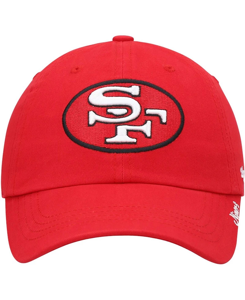 Women's Scarlet San Francisco 49Ers Miata Clean Up Legacy Adjustable Hat