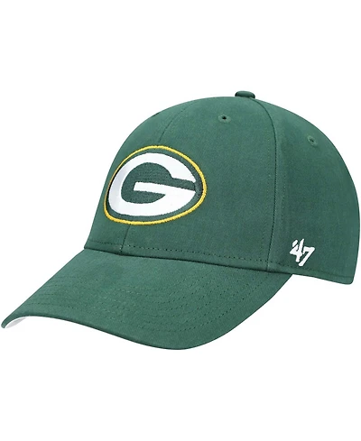 Boys Green Green Bay Packers Basic Mvp Adjustable Hat
