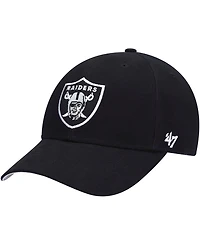 Little Boys and Girls Black Las Vegas Raiders Basic Mvp Adjustable Hat